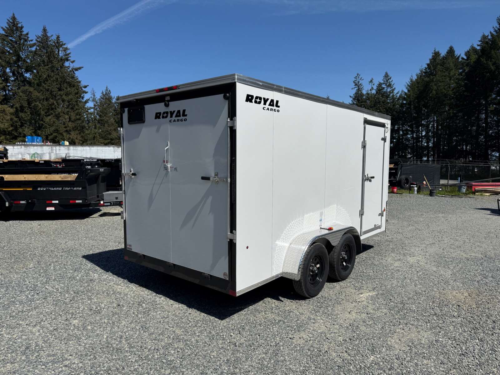 Photo of 2026 Royal Cargo 7X14' - 7700LB GVWR - Ramp Door - 78" Interior