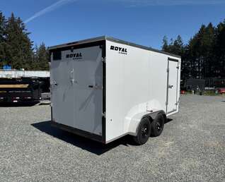Thumbnail Photo of 2026 Royal Cargo 7X14' - 7700LB GVWR - Ramp Door - 78" Interior