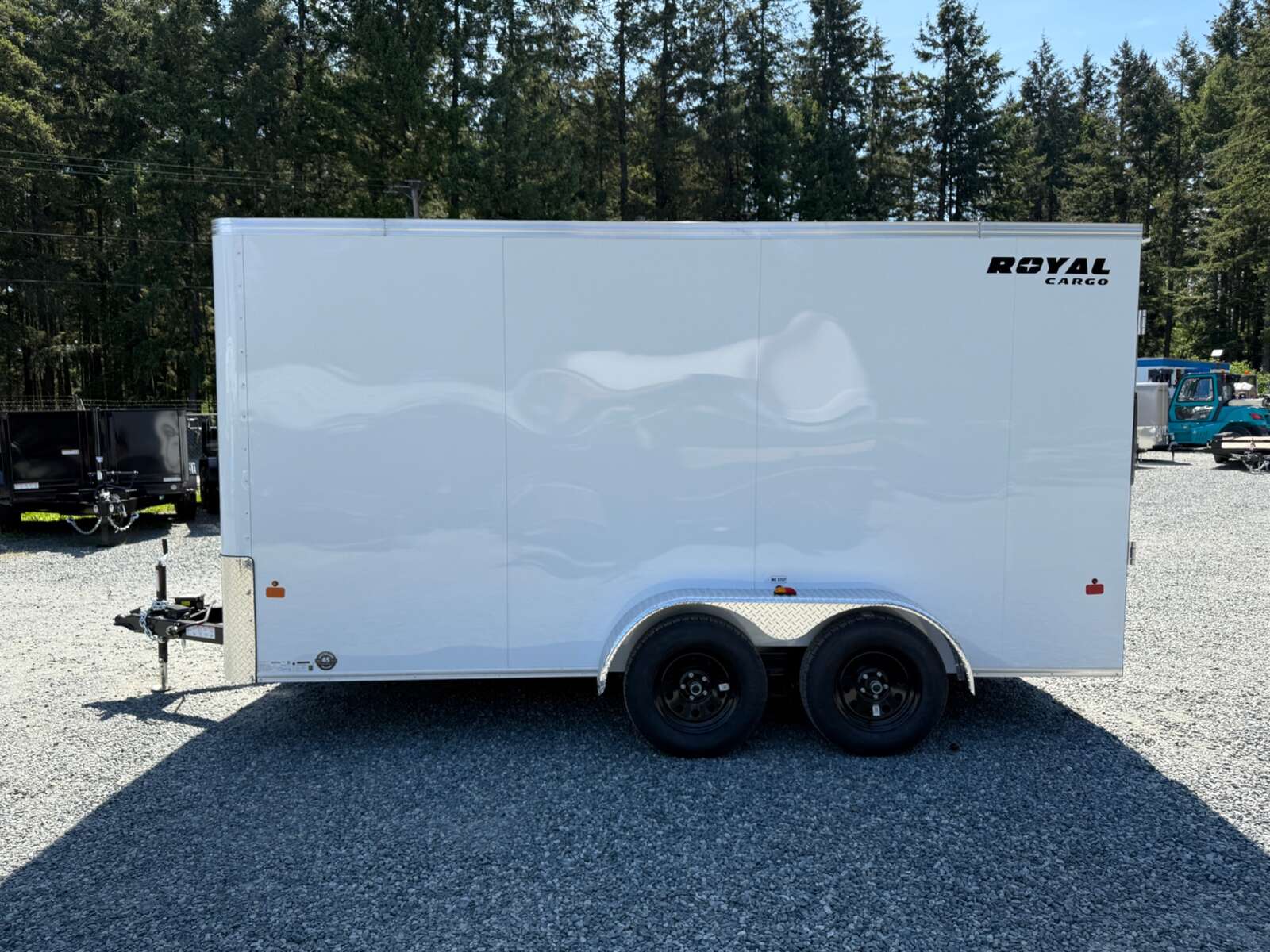 Photo of 2026 Royal Cargo 7X14' - 7700LB GVWR - Ramp Door - 78" Interior