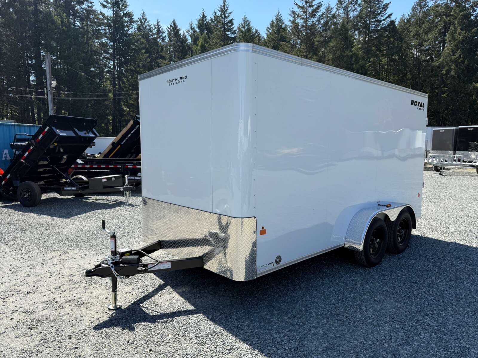 Photo of 2026 Royal Cargo 7X14' - 7700LB GVWR - Ramp Door - 78" Interior