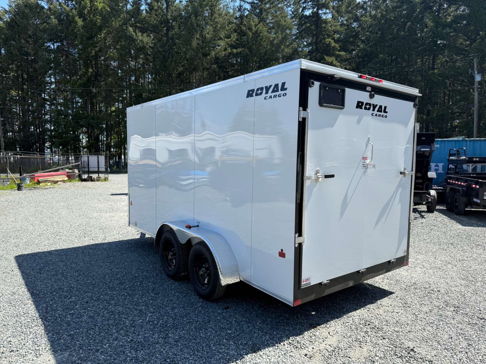Photo of 2026 Royal Cargo 7X14' - 7700LB GVWR - Ramp Door - 78" Interior
