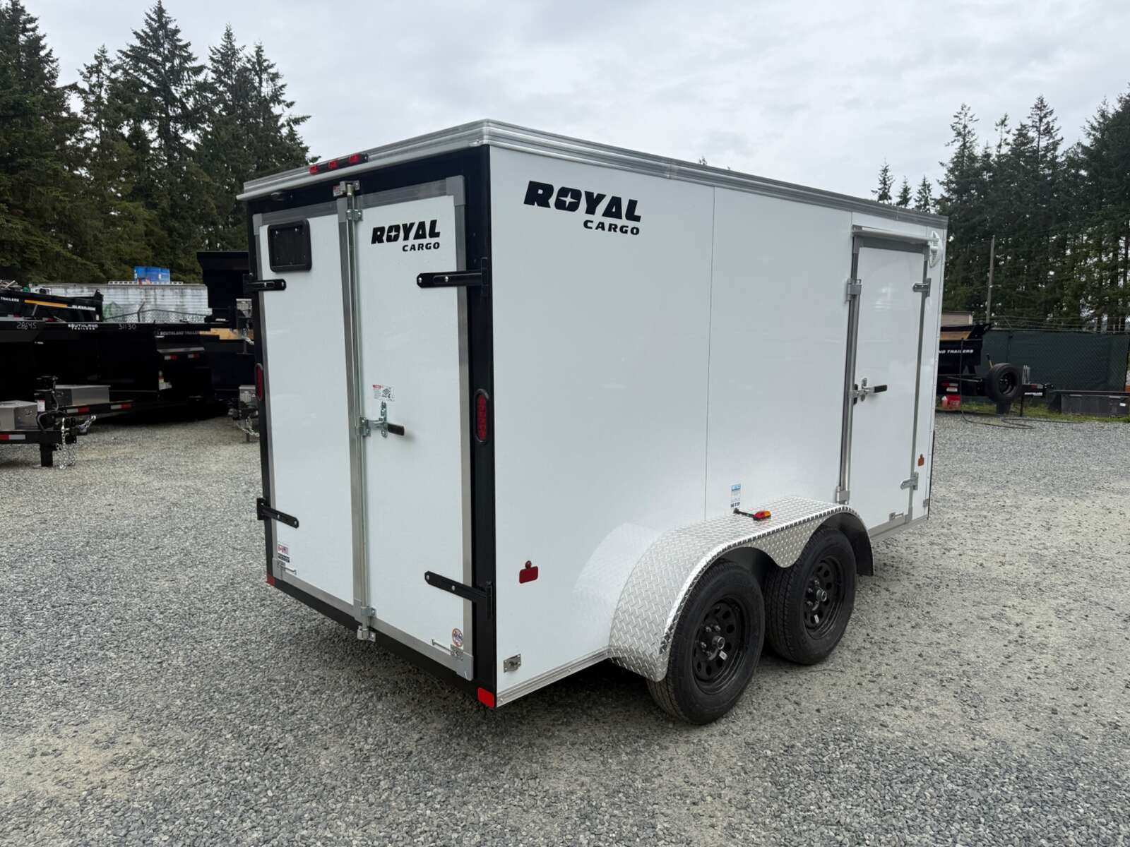 Photo of 2026 Royal Cargo 6X12+V - 7,700LB GVWR - Barn Doors - 72" Interior