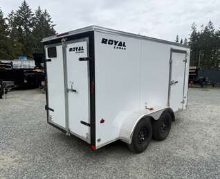 Thumbnail Photo of 2026 Royal Cargo 6X12+V - 7,700LB GVWR - Barn Doors - 72" Interior