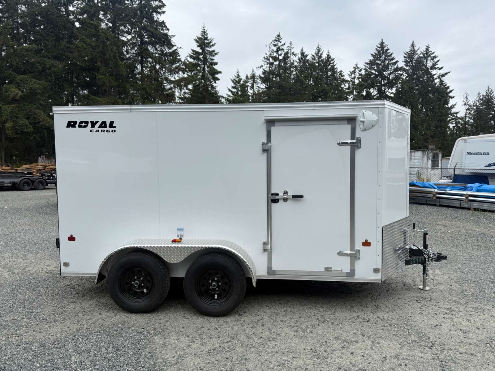Photo of 2026 Royal Cargo 6X12+V - 7,700LB GVWR - Barn Doors - 72" Interior