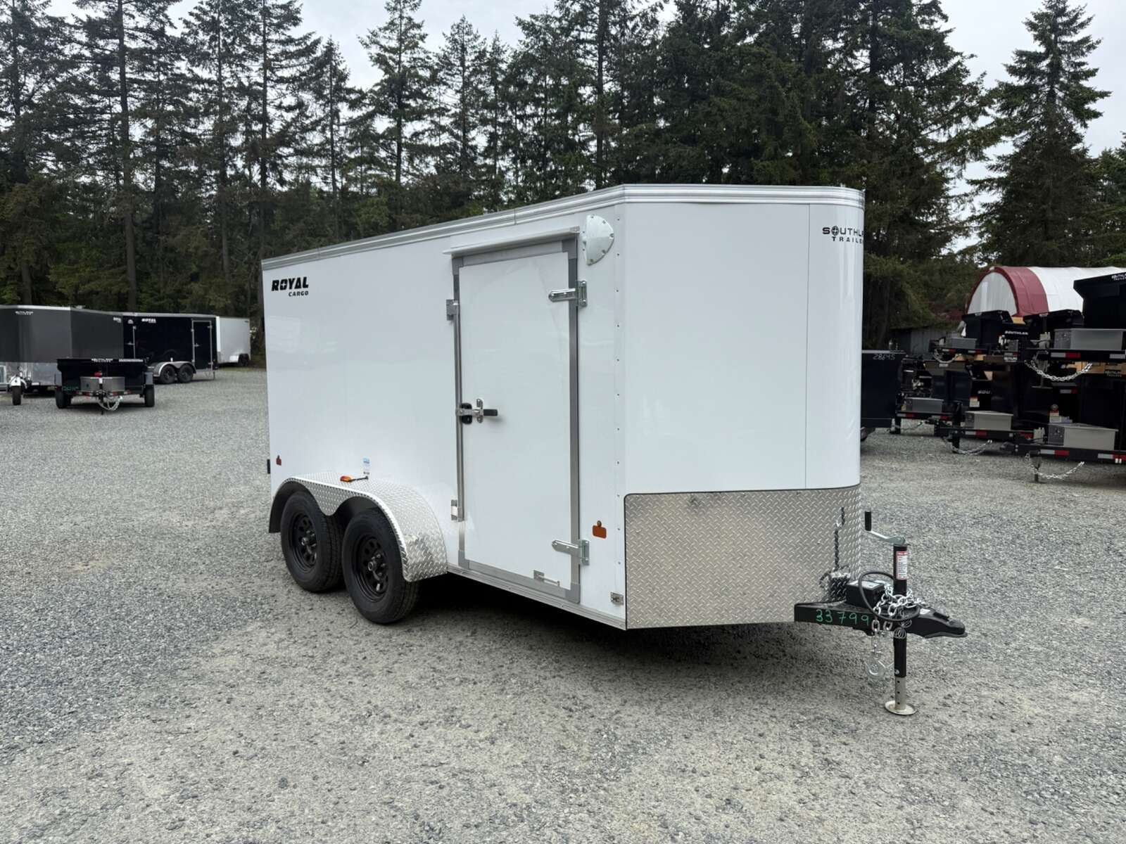 Photo of 2026 Royal Cargo 6X12+V - 7,700LB GVWR - Barn Doors - 72" Interior