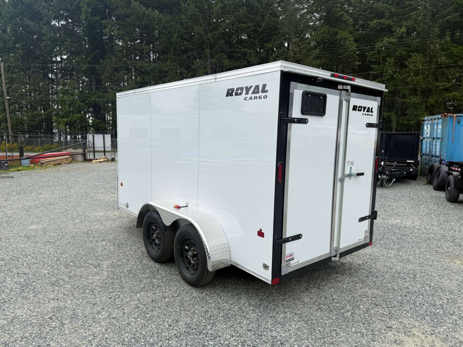 Photo of 2026 Royal Cargo 6X12+V - 7,700LB GVWR - Barn Doors - 72" Interior
