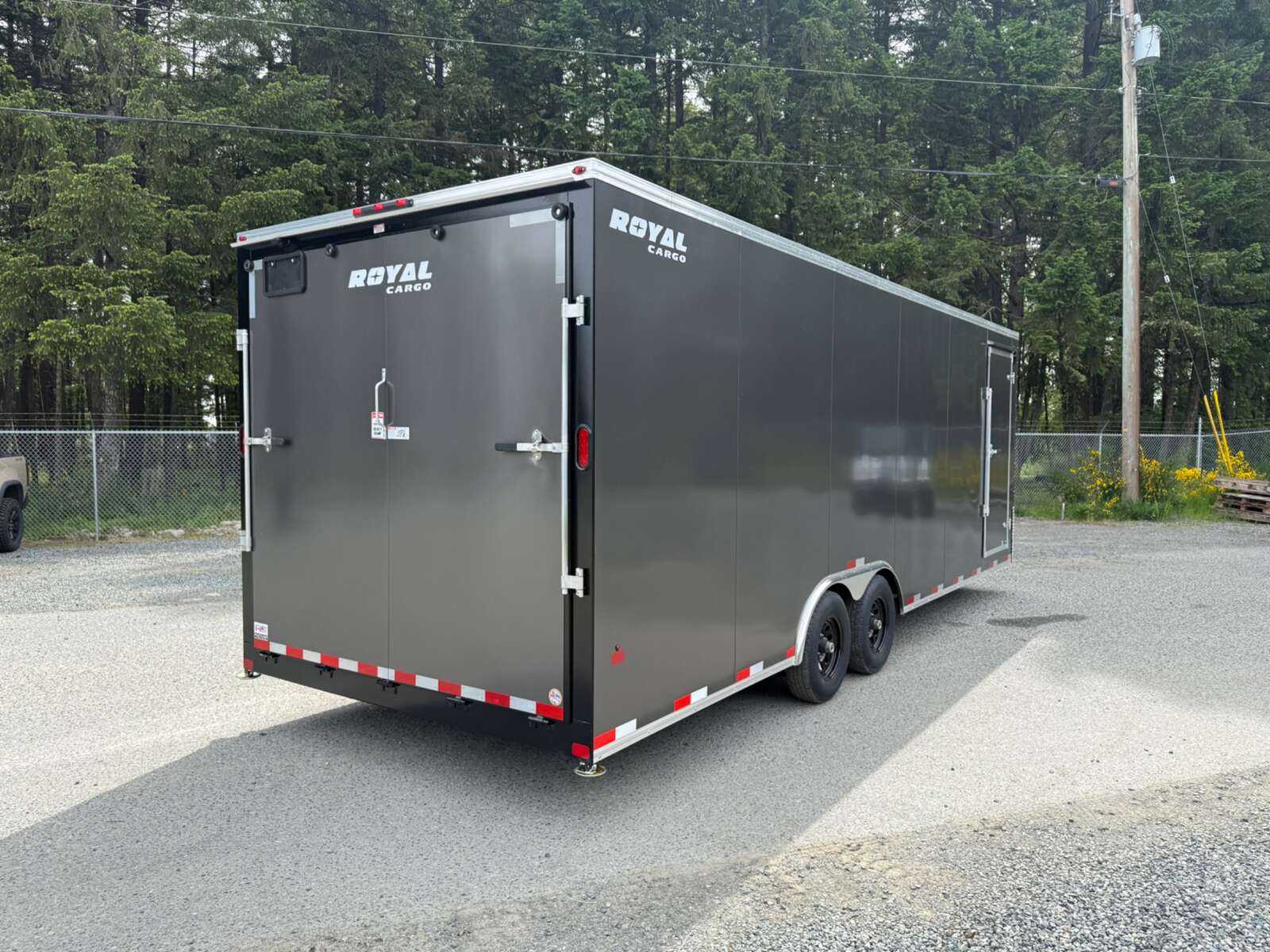 Photo of 2026 Royal Cargo 8.5X24 11,400LB GVW 86" TALL CAR HAULER
