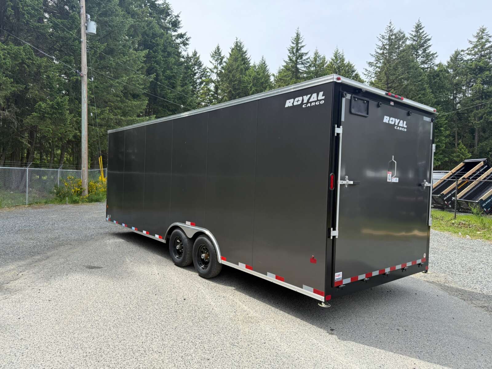 Photo of 2026 Royal Cargo 8.5X24 11,400LB GVW 86" TALL CAR HAULER