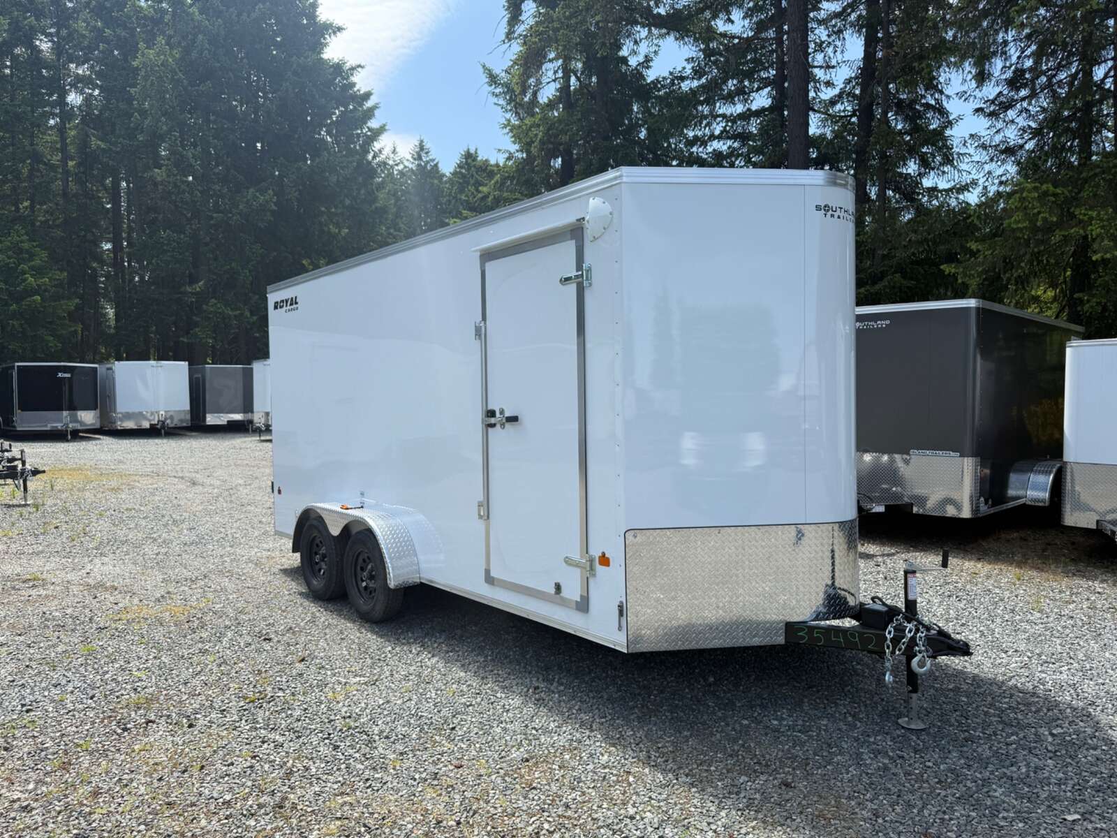 Photo of 2026 Royal Cargo 7X16+V - 7,700LB GVWR - Barn Doors