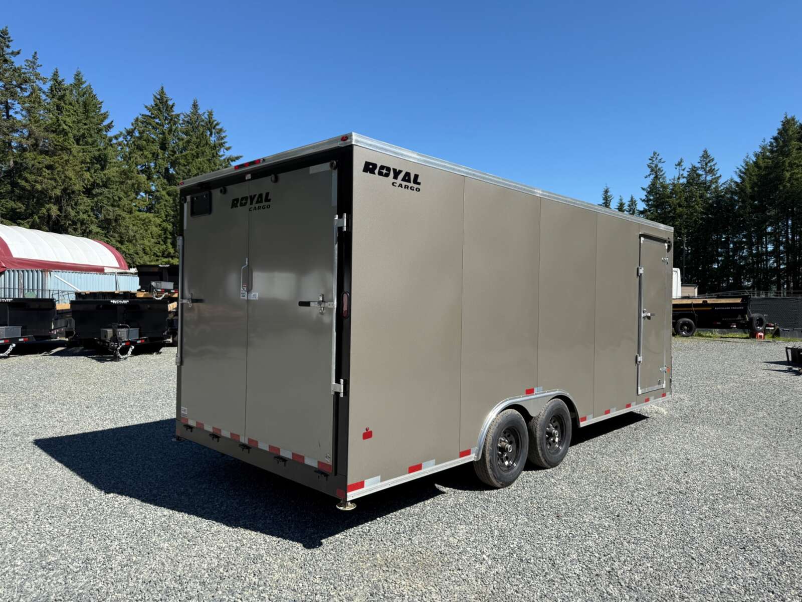 Photo of 2026 Royal Cargo 8.5X20+V-Nose 11,400LB GVWR - 86" Interior - Car Hauler