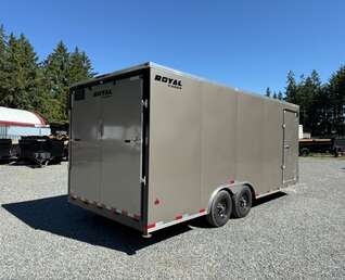 Thumbnail Photo of 2026 Royal Cargo 8.5X20+V-Nose 11,400LB GVWR - 86" Interior - Car Hauler