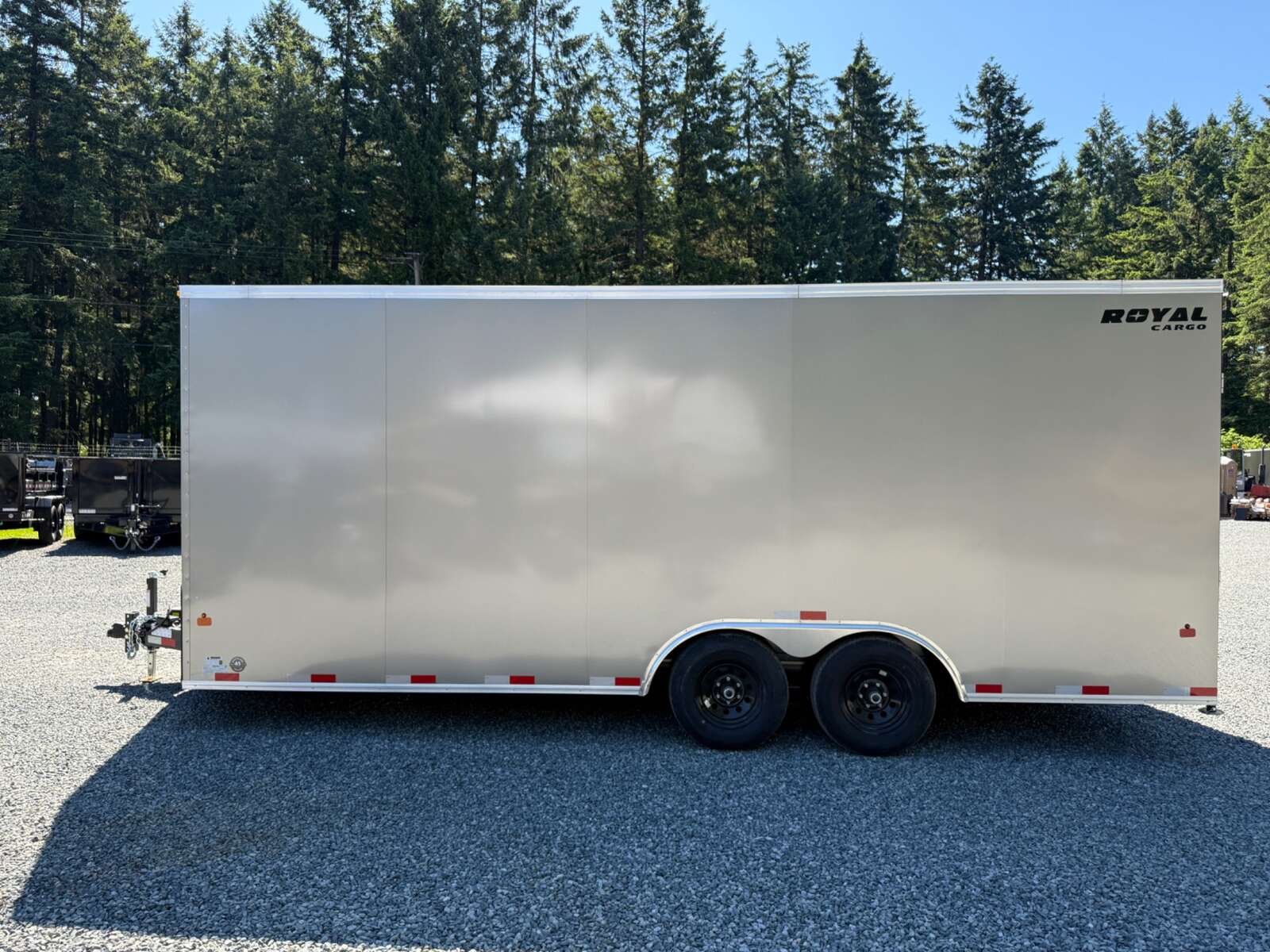 Photo of 2026 Royal Cargo 8.5X20+V-Nose 11,400LB GVWR - 86" Interior - Car Hauler