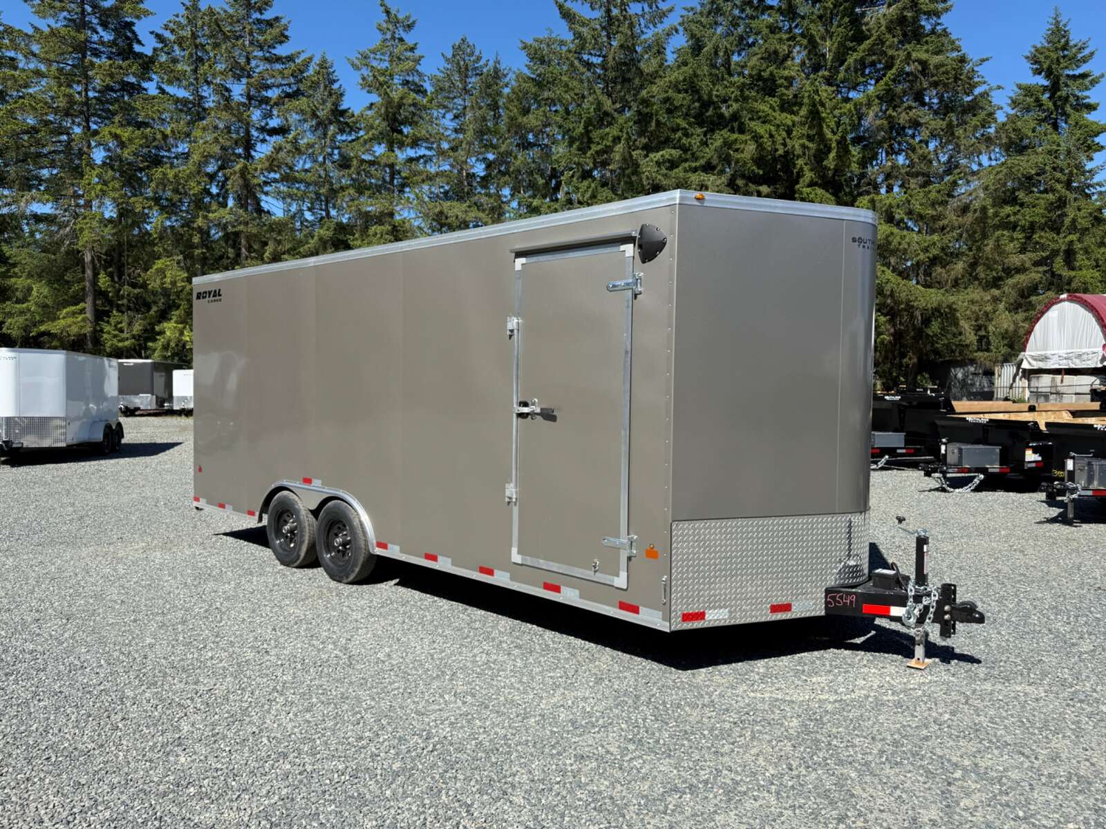 Photo of 2026 Royal Cargo 8.5X20+V-Nose 11,400LB GVWR - 86" Interior - Car Hauler