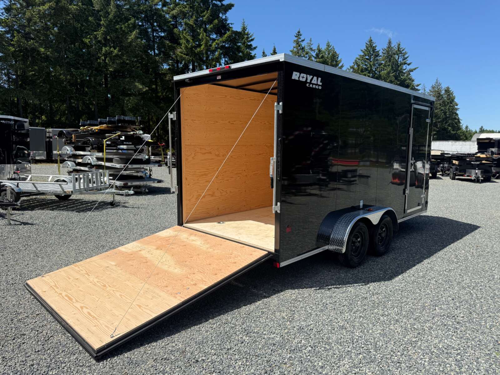 Photo of 2026 Royal Cargo 7X16+V 7700LB GVW RAMP