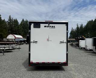 Thumbnail Photo of 2026 Royal Cargo 7X16' + V - HD 11,400LB GVWR - Ramp Door - 86" Interior