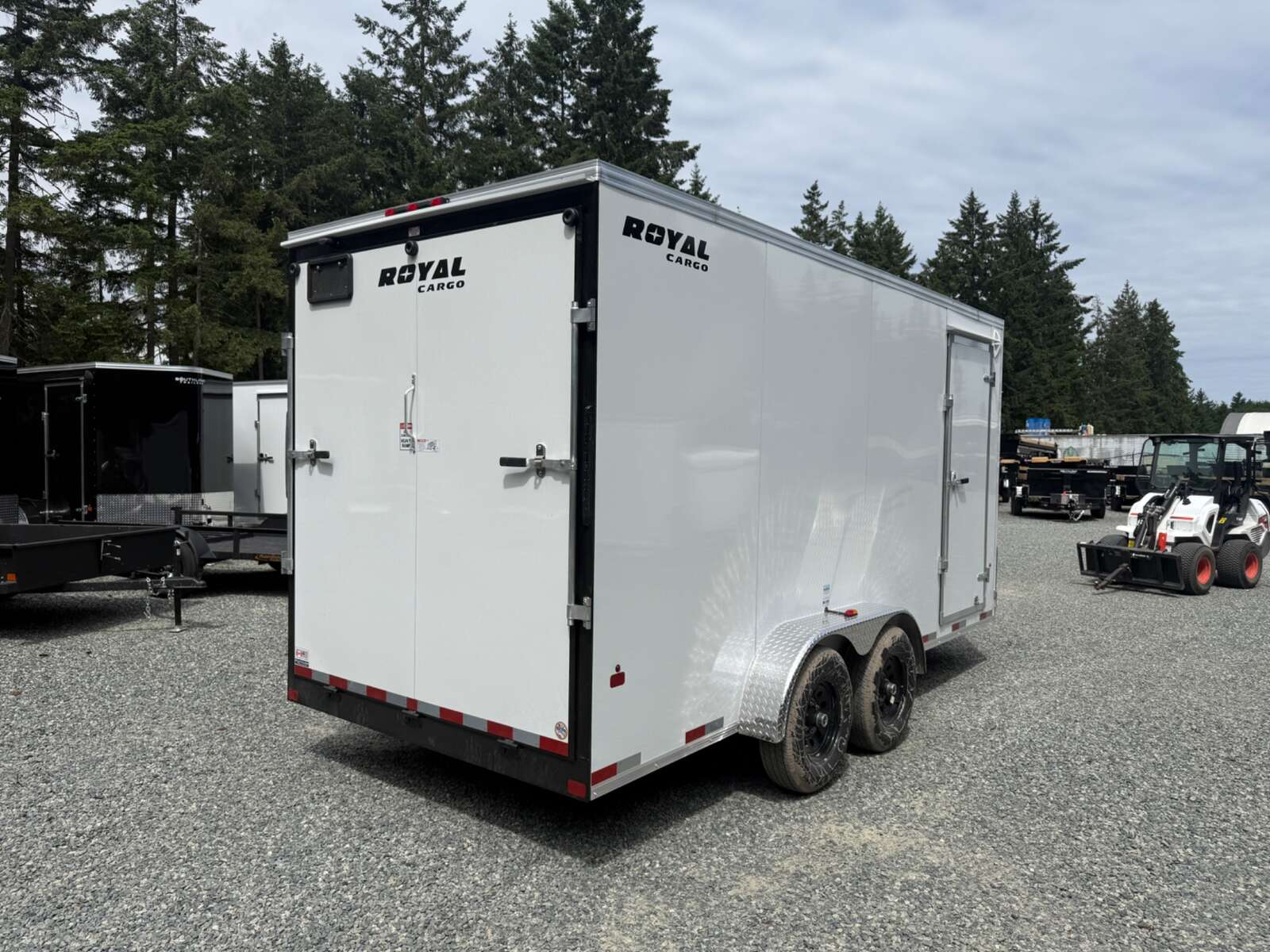 Photo of 2026 Royal Cargo 7X16' + V - HD 11,400LB GVWR - Ramp Door - 86" Interior