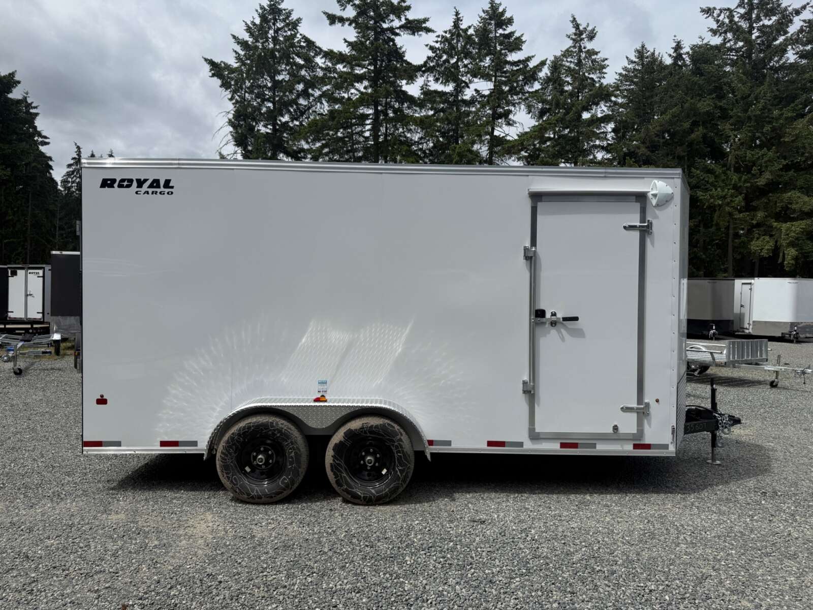 Photo of 2026 Royal Cargo 7X16' + V - HD 11,400LB GVWR - Ramp Door - 86" Interior