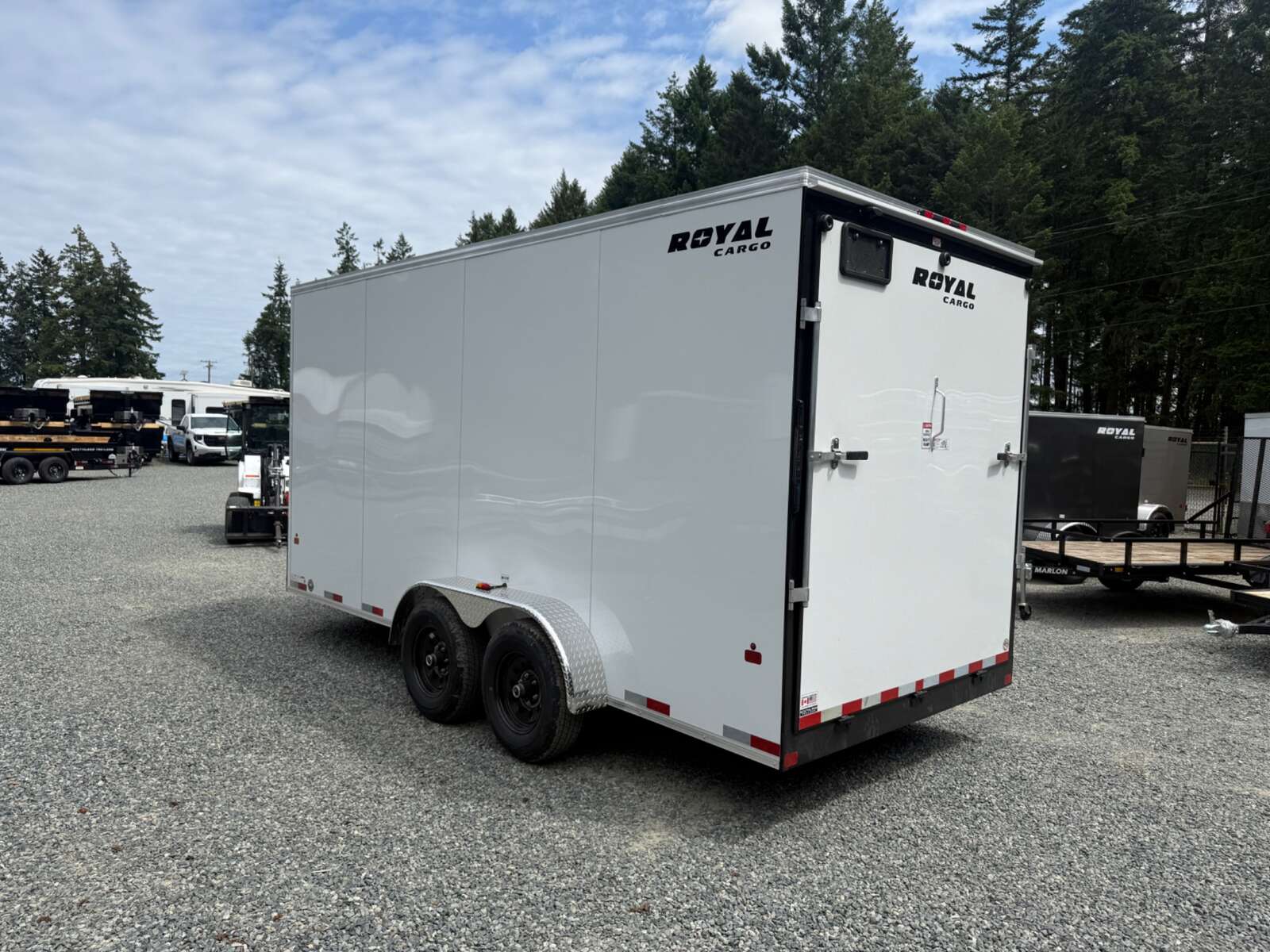 Photo of 2026 Royal Cargo 7X16' + V - HD 11,400LB GVWR - Ramp Door - 86" Interior