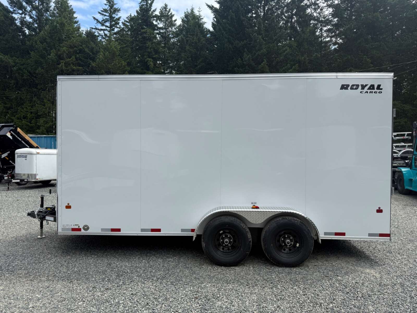 Photo of 2026 Royal Cargo 7X16' + V - HD 11,400LB GVWR - Ramp Door - 86" Interior
