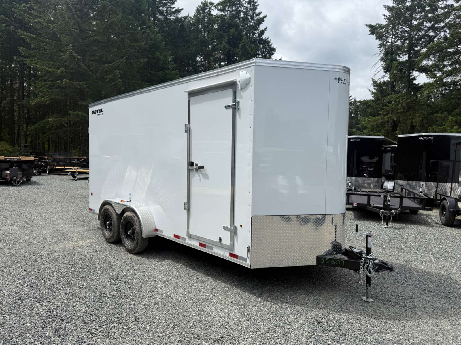 Photo of 2026 Royal Cargo 7X16' + V - HD 11,400LB GVWR - Ramp Door - 86" Interior