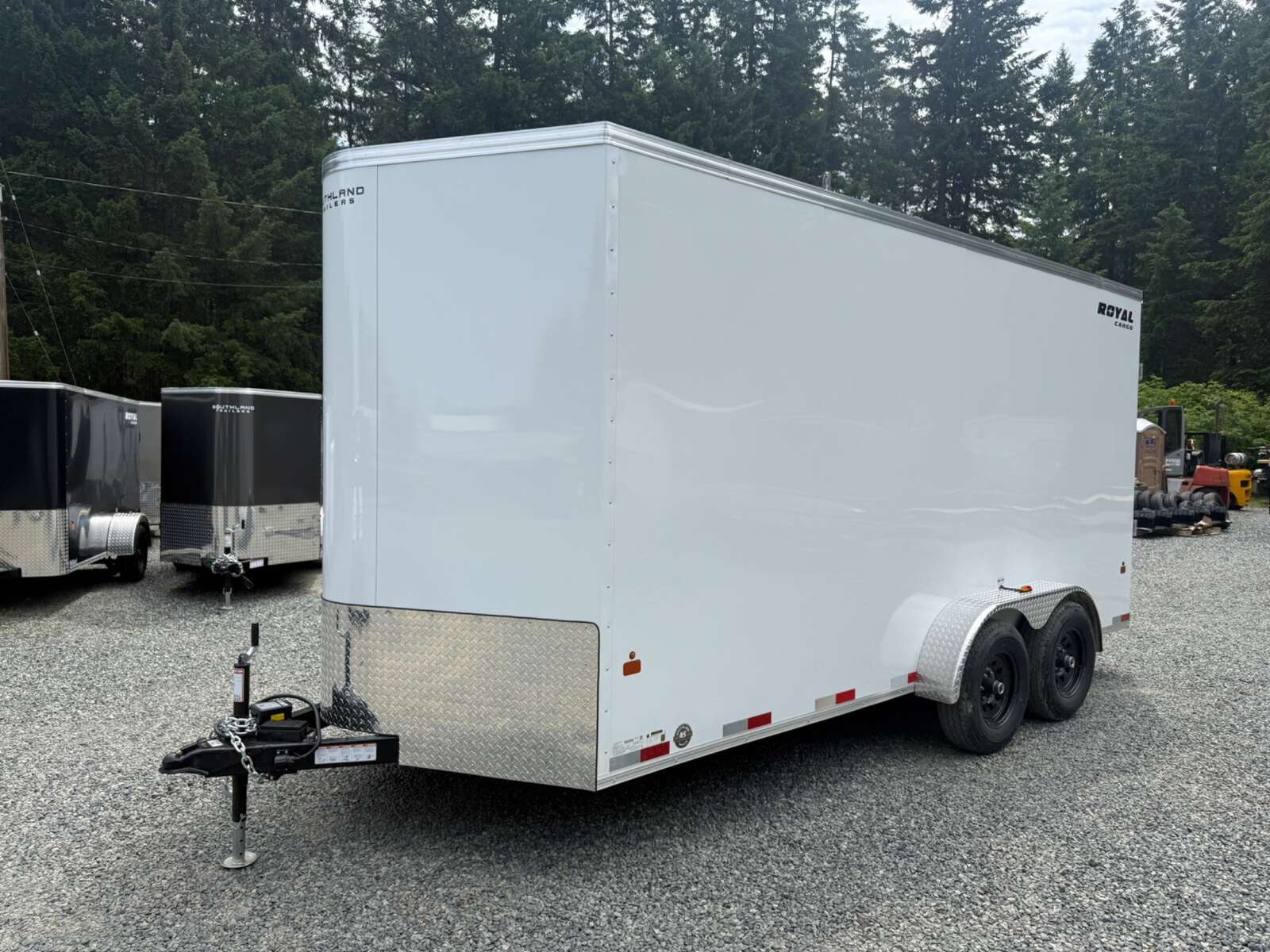 Photo of 2026 Royal Cargo 7X16' + V - HD 11,400LB GVWR - Ramp Door - 86" Interior