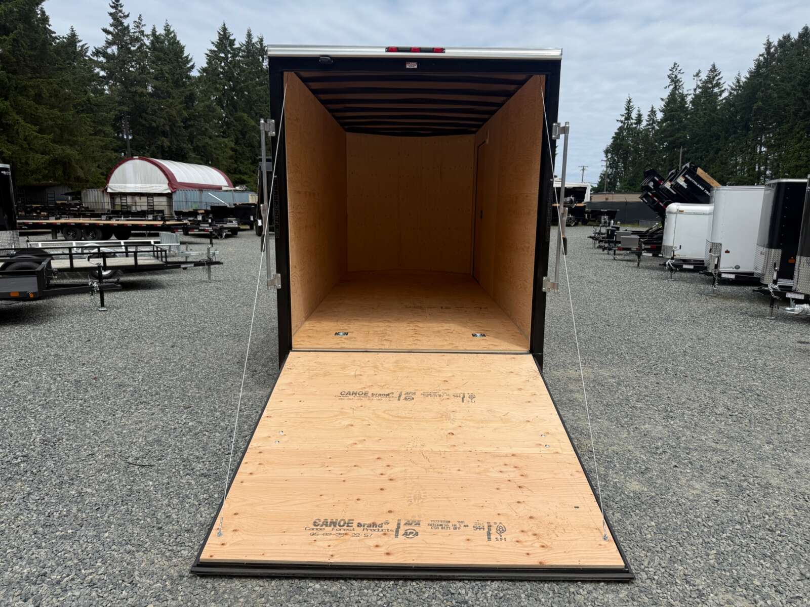 Photo of 2026 Royal Cargo 7X16' + V - HD 11,400LB GVWR - Ramp Door - 86" Interior