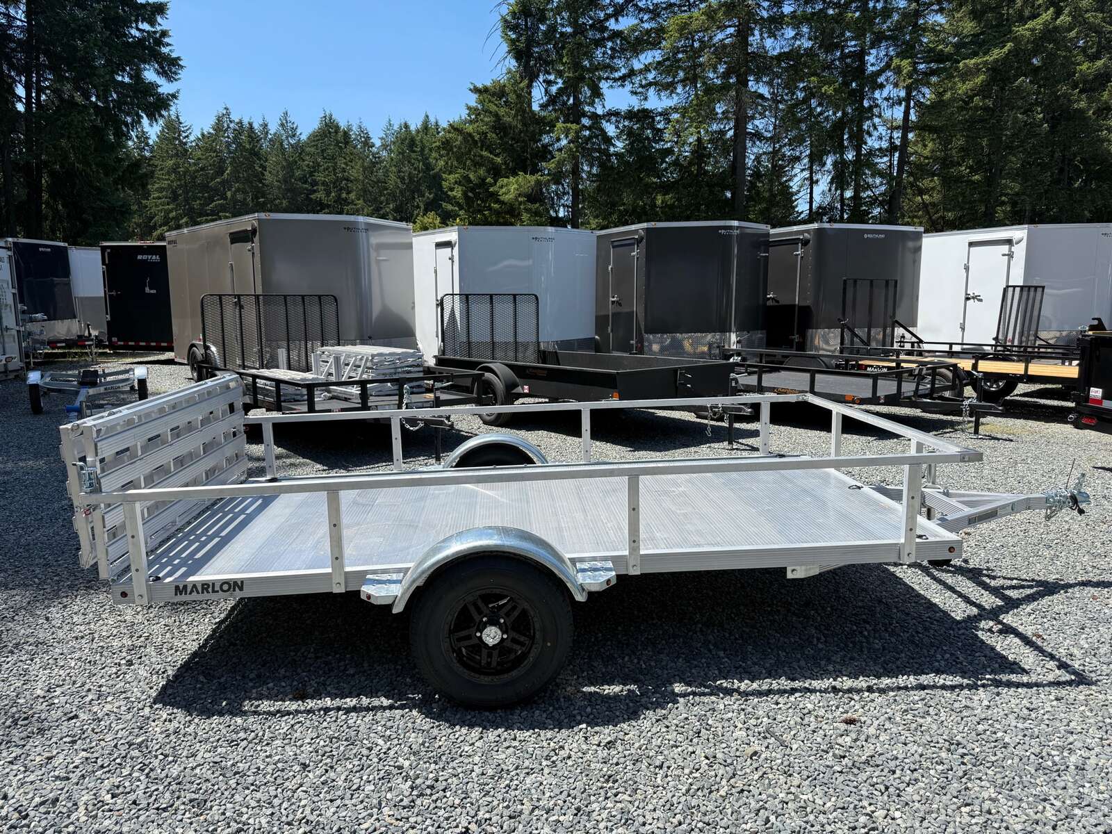 Photo of 2025 Marlon 6X12 Aluminum Utility - 2990LB GVWR
