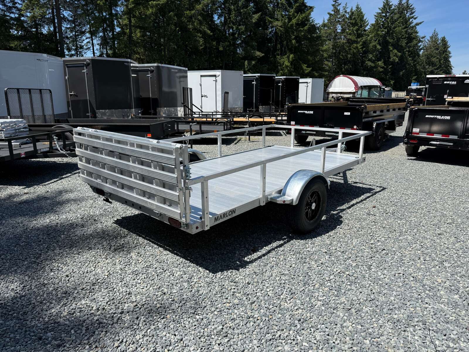 Photo of 2025 Marlon 6X12 Aluminum Utility - 2990LB GVWR
