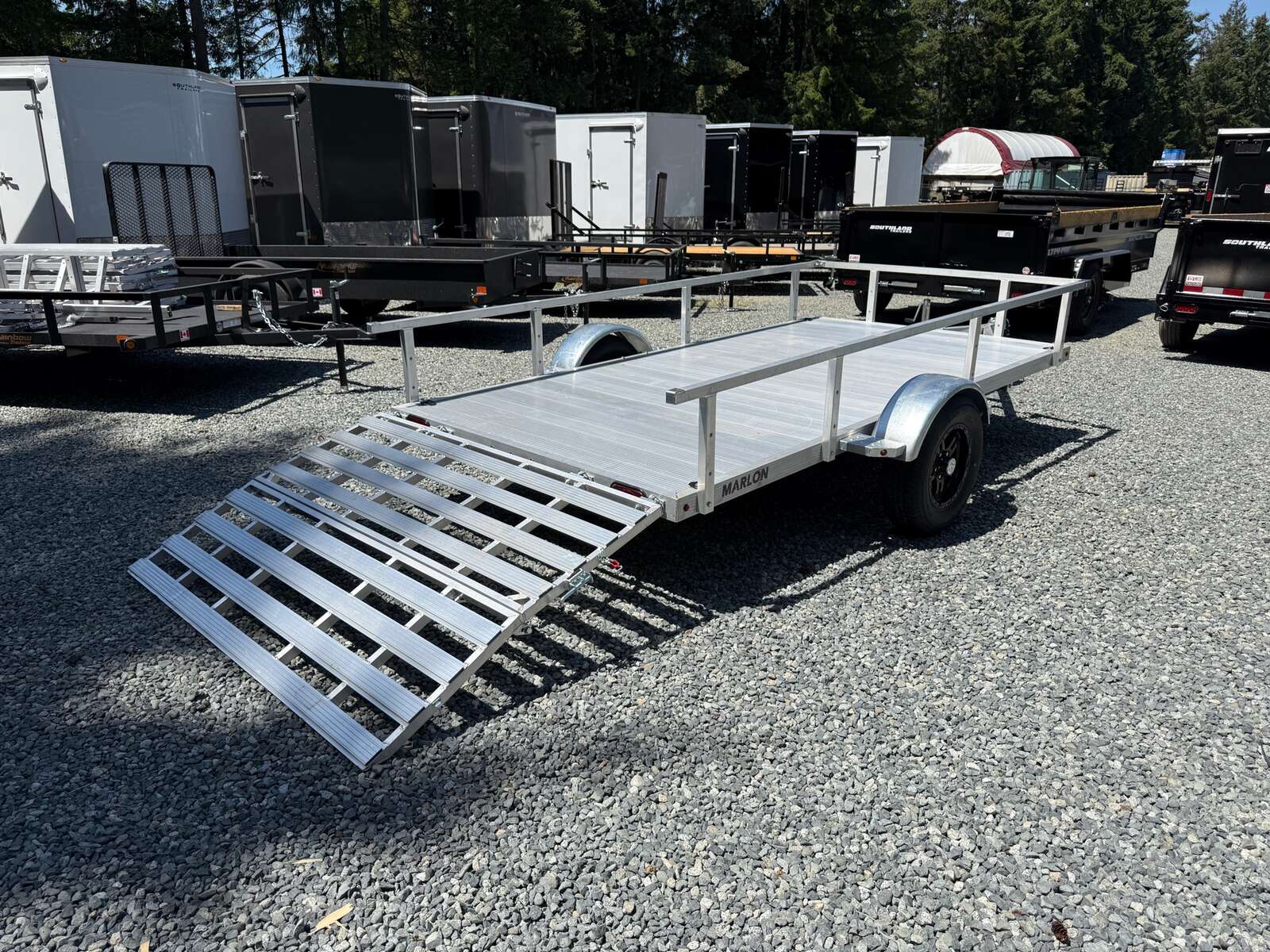 Photo of 2025 Marlon 6X12 Aluminum Utility - 2990LB GVWR