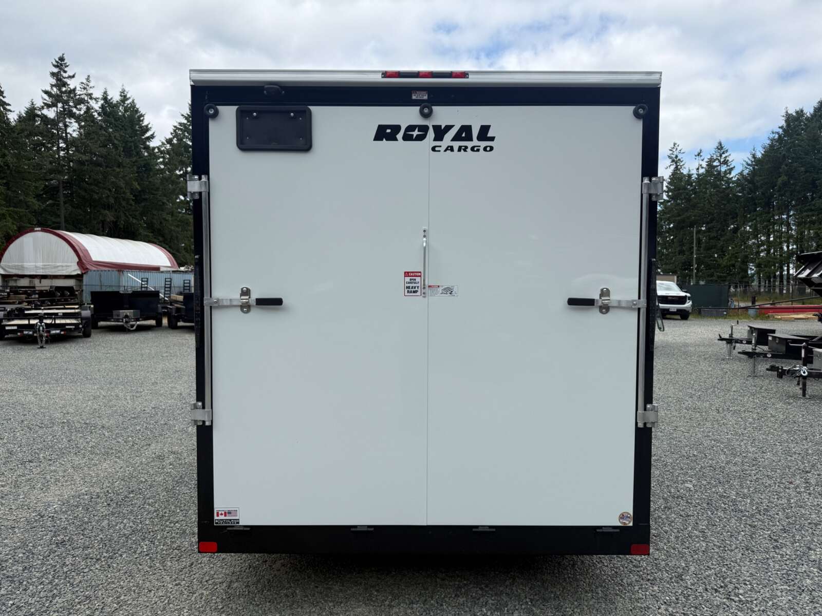 Photo of 2026 Royal Cargo 7.5X16+V 7700LB GVW - 86" Interior - Ramp Door