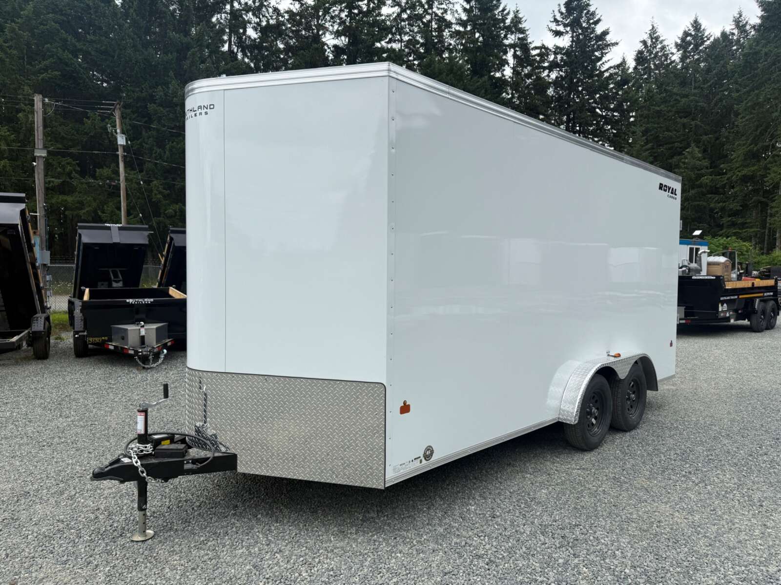 Photo of 2026 Royal Cargo 7.5X16+V 7700LB GVW - 86" Interior - Ramp Door