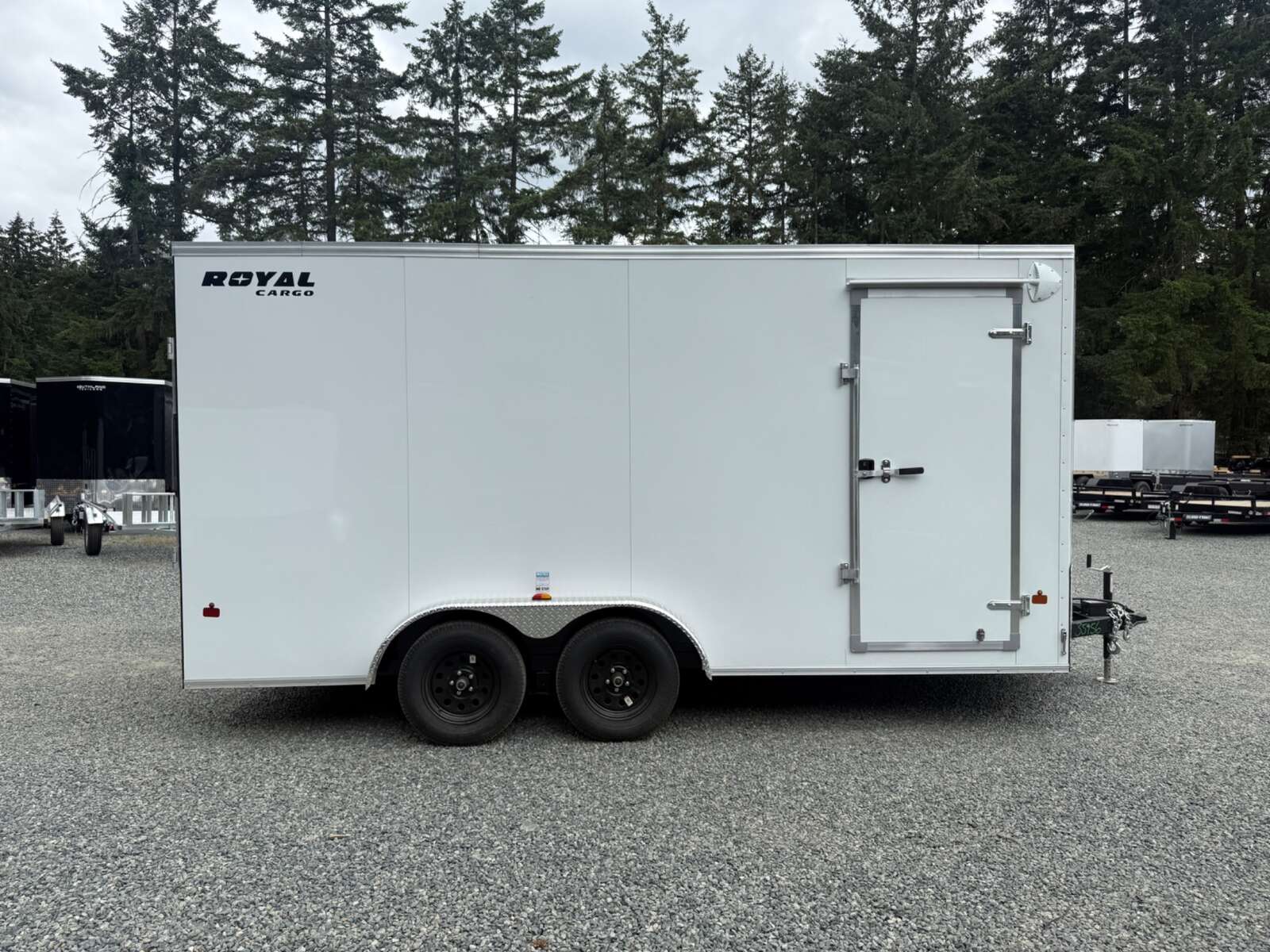 Photo of 2026 Royal Cargo 7.5X16+V 7700LB GVW - 86" Interior - Ramp Door