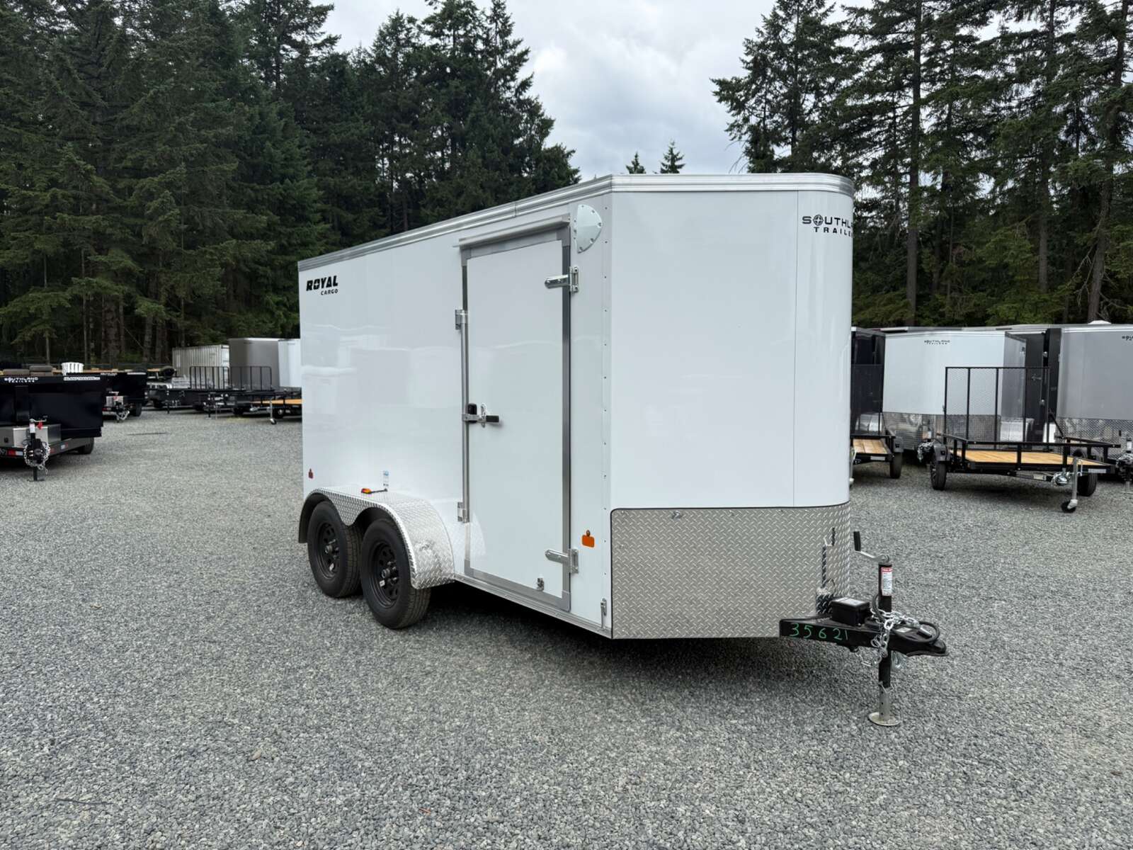 Photo of 2026 Royal Cargo 6X12+V 7,700LB GVW - RAMP DOOR - 78" INTERIOR