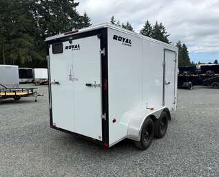 Thumbnail Photo of 2026 Royal Cargo 6X12+V 7,700LB GVW - RAMP DOOR - 78" INTERIOR
