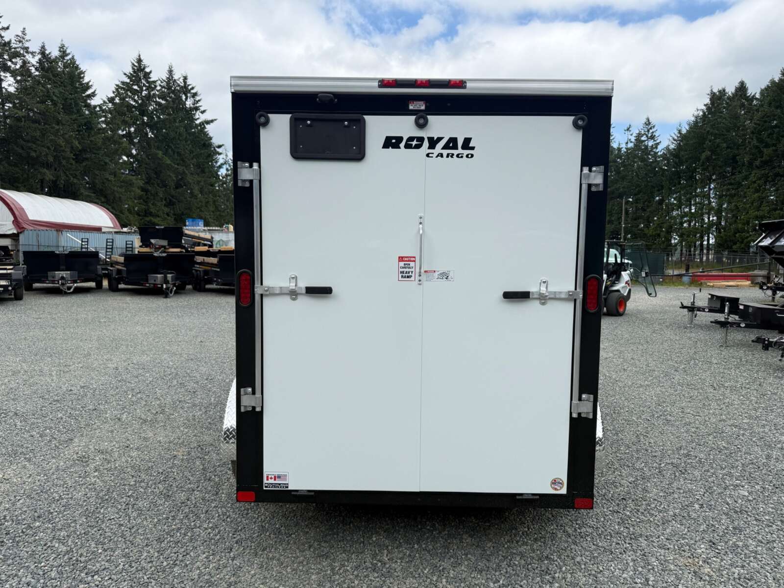 Photo of 2026 Royal Cargo 6X12+V 7,700LB GVW - RAMP DOOR - 78" INTERIOR
