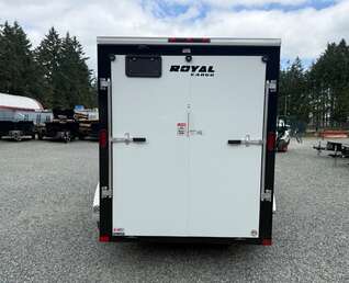 Thumbnail Photo of 2026 Royal Cargo 6X12+V 7,700LB GVW - RAMP DOOR - 78" INTERIOR
