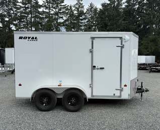 Thumbnail Photo of 2026 Royal Cargo 6X12+V 7,700LB GVW - RAMP DOOR - 78" INTERIOR