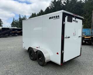 Thumbnail Photo of 2026 Royal Cargo 6X12+V 7,700LB GVW - RAMP DOOR - 78" INTERIOR