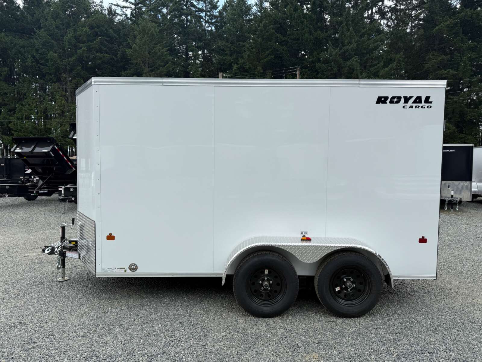 Photo of 2026 Royal Cargo 6X12+V 7,700LB GVW - RAMP DOOR - 78" INTERIOR