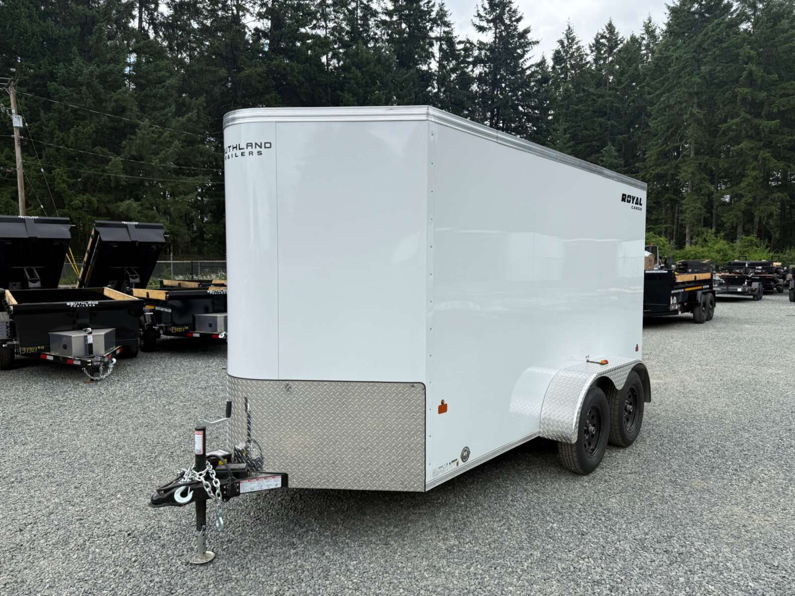 Photo of 2026 Royal Cargo 6X12+V 7,700LB GVW - RAMP DOOR - 78" INTERIOR