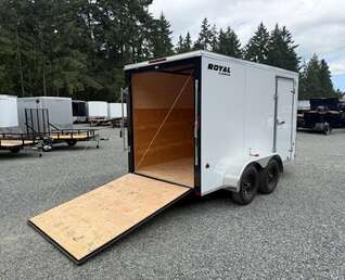 Thumbnail Photo of 2026 Royal Cargo 6X12+V 7,700LB GVW - RAMP DOOR - 78" INTERIOR
