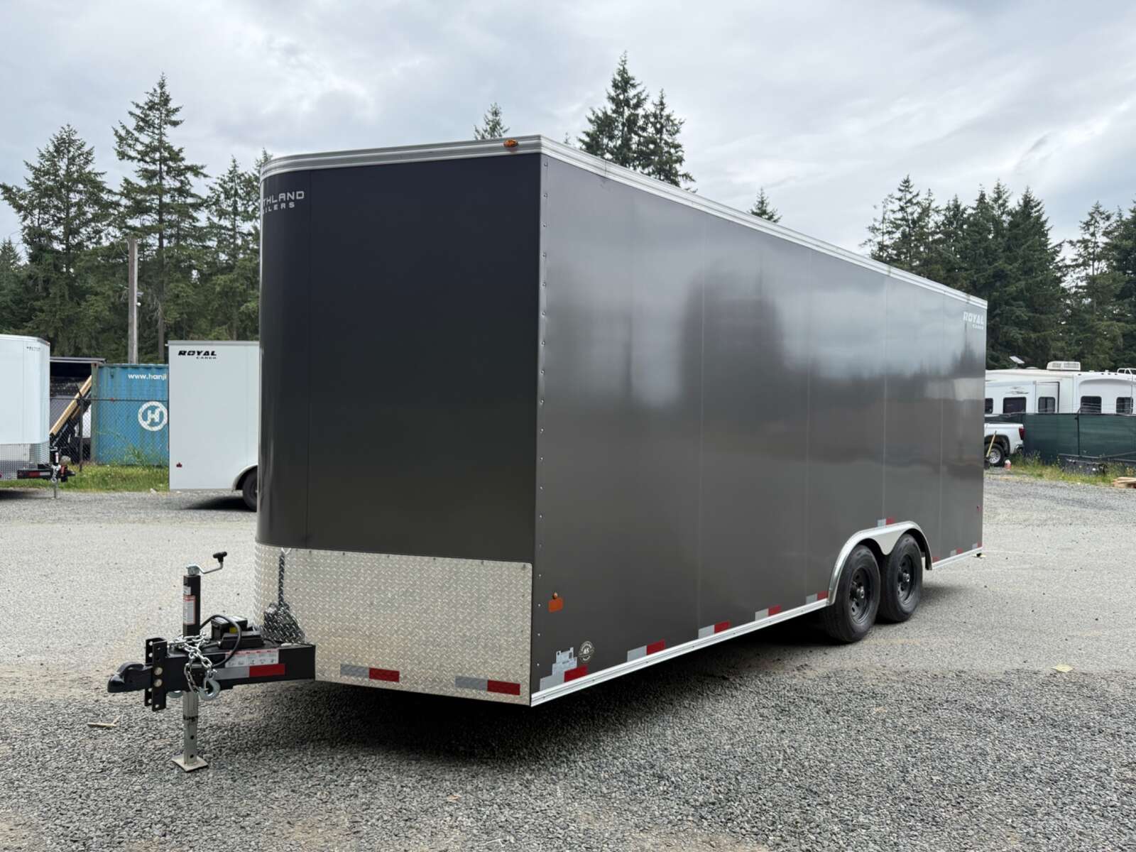 Photo of 2026 Royal Cargo 8.5X20+V-Nose 11,400LB GVWR - 86" Interior - Car Hauler
