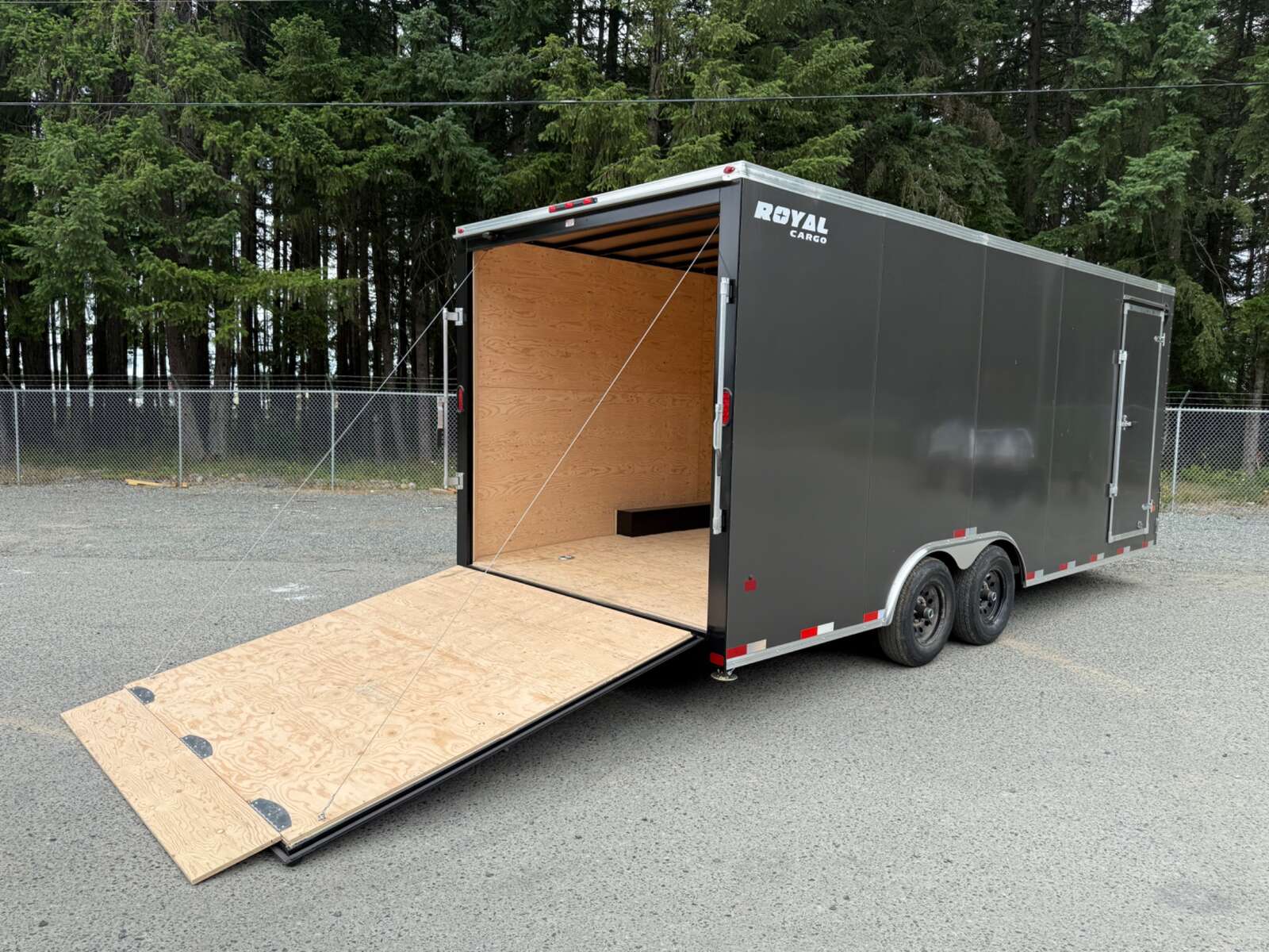 Photo of 2026 Royal Cargo 8.5X20+V-Nose 11,400LB GVWR - 86" Interior - Car Hauler