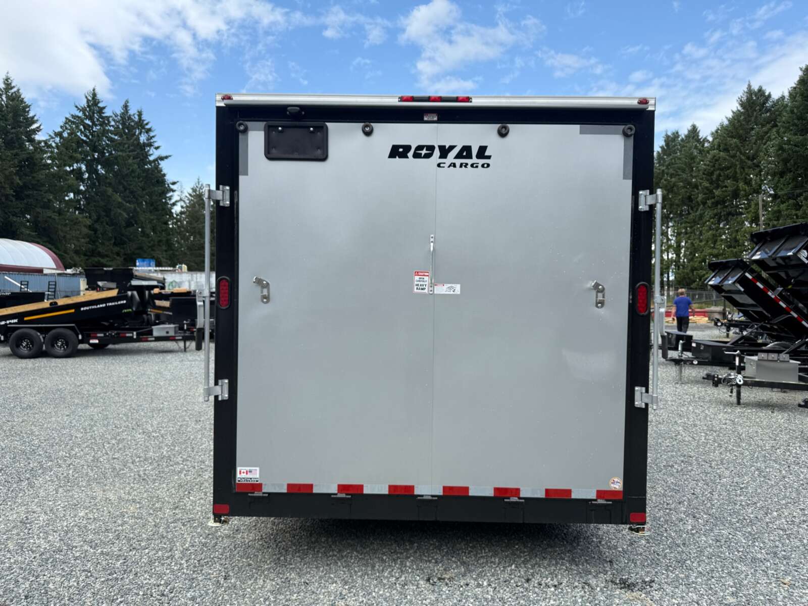 Photo of 2026 Royal Cargo 8.5X20+V-Nose 11,400LB GVWR - 86" Interior - Car Hauler