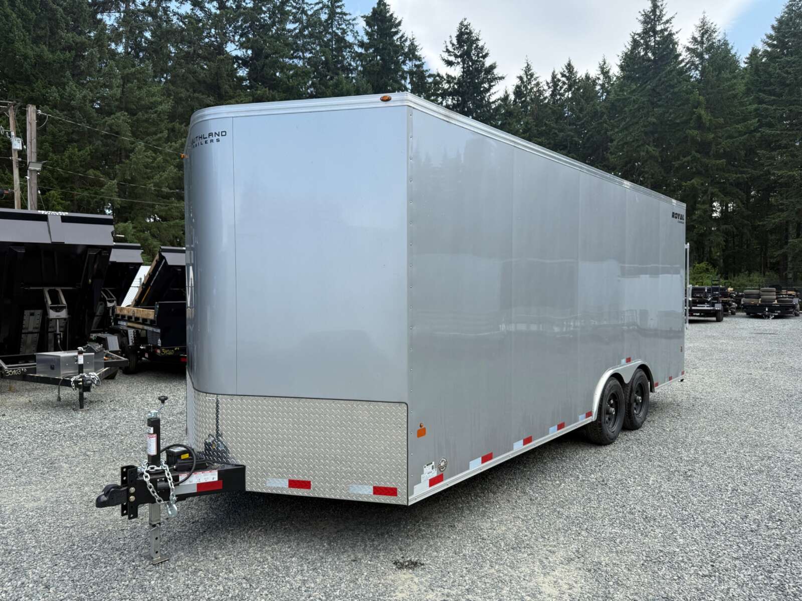 Photo of 2026 Royal Cargo 8.5X20+V-Nose 11,400LB GVWR - 86" Interior - Car Hauler