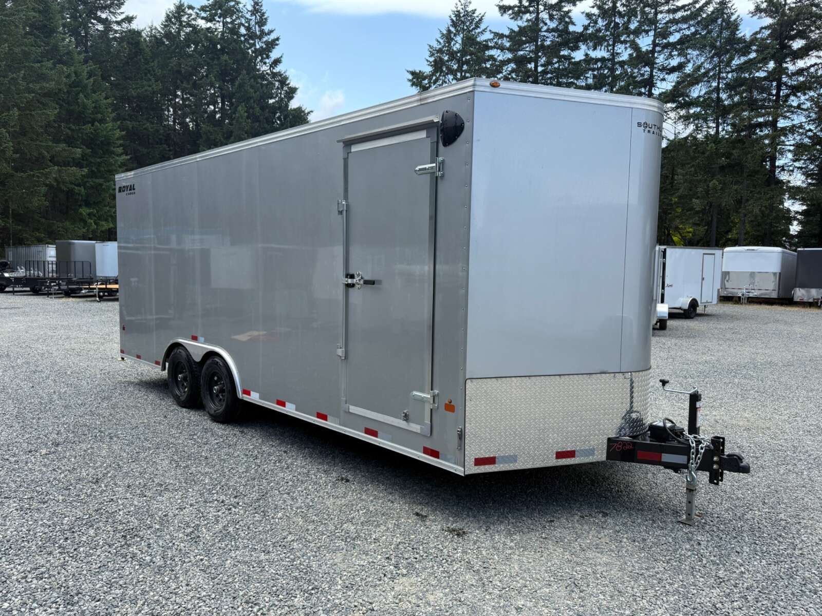Photo of 2026 Royal Cargo 8.5X20+V-Nose 11,400LB GVWR - 86" Interior - Car Hauler