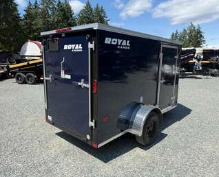 Thumbnail Photo of 2026 Royal Cargo 5X10+V 2990LB GVW - RAMP DOOR - 64" INTERIOR - SIDE DOOR