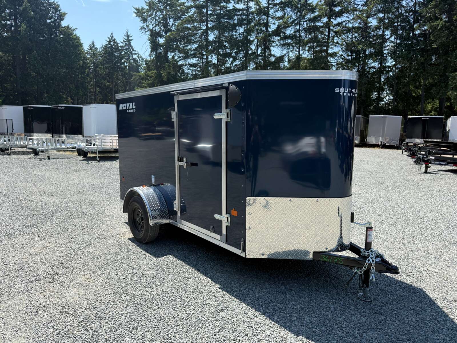 Photo of 2026 Royal Cargo 5X10+V 2990LB GVW - RAMP DOOR - 64" INTERIOR - SIDE DOOR