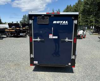 Thumbnail Photo of 2026 Royal Cargo 5X10+V 2990LB GVW - RAMP DOOR - 64" INTERIOR - SIDE DOOR