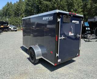 Thumbnail Photo of 2026 Royal Cargo 5X10+V 2990LB GVW - RAMP DOOR - 64" INTERIOR - SIDE DOOR